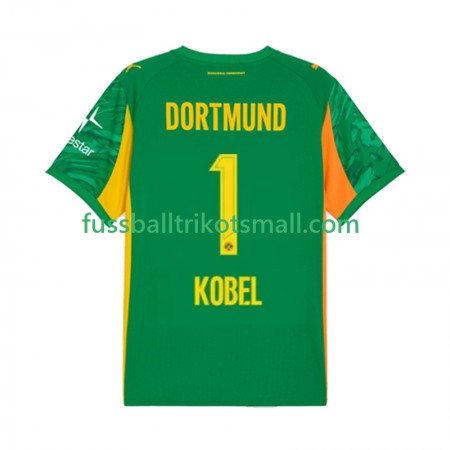 Fußballtrikots Borussia Dortmund Gregor Kobel 1 Torwart 2025-2026 Kurzarm Heimtrikotsatz kaufen